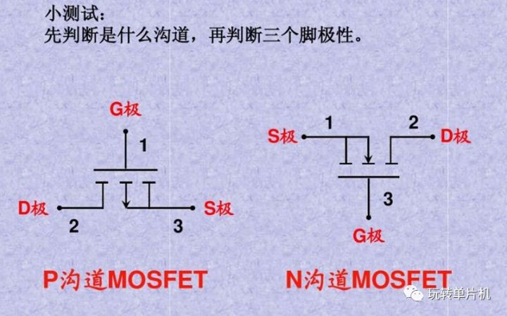 P-MOS,N-MOS,MOS的G、D、S管脚怎么区分,MOS管如何导通